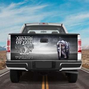 Jesus Tailgate Wrap, Jesus Warrior Tailgate Wrap,…