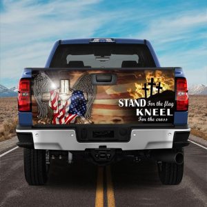 Jesus Tailgate Wrap, Patriotic Cross American Truck…