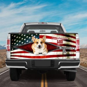 Jesus Tailgate Wrap, Pembroke Welsh Corgi Dog…