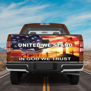 Jesus Tailgate Wrap, United We Stand In…