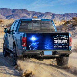 Jesus Tailgate Wrap Way Maker Miracle Worker Jesus Christ Truck Tailgate Decal Sticker Wrap Christian Car Decor 2 p7gyzx.jpg