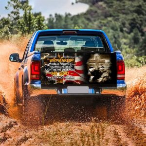 Jesus Tailgate Wrap, Way Maker Tailgate Wrap…