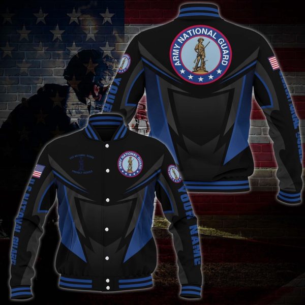 Veteran Jacket, Us National Guard Veteran Military Jacket Baseball Jacket Custom Shirt