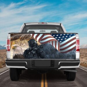 Veteran Tailgate Wrap, Eagle Veteran American Tailgate…