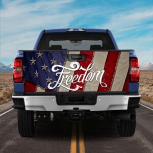 Veteran Tailgate Wrap, Freedom Truck Tailgate Decal…