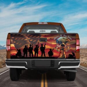 Veteran Tailgate Wrap, Home Of The Free…