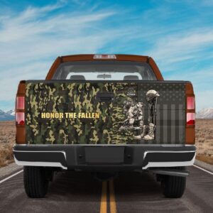 Veteran Tailgate Wrap, Honor The Fallen Veteran…