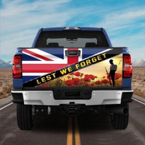 Veteran Tailgate Wrap, Lest We Forget Treasure…