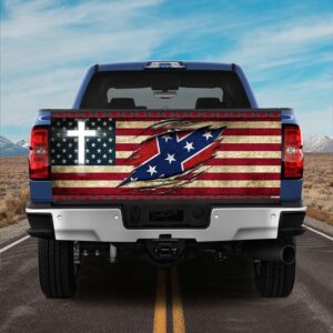 Veteran Tailgate Wrap, Southern Heritage Not Hate…