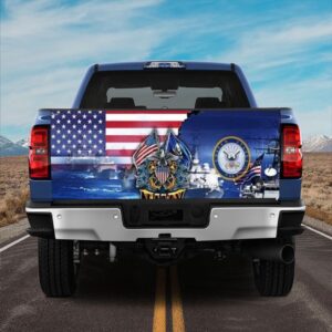 Veteran Tailgate Wrap, United States Navy Truck…