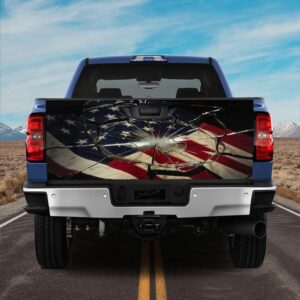 Veteran Tailgate Wrap United States Truck Tailgate Decal Sticker Wrap Soldier Patriotic Day Gift 1 dxabt8.jpg