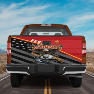 Veteran Tailgate Wrap, Us Marines Veteran American…