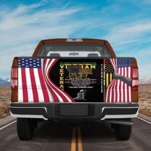 Veteran Tailgate Wrap Vietnam Veteran Truck Tailgate Decals American Flag Tailgate Wrap Tailgate Vinyl Graphic Wrap 1 p9udqg.jpg