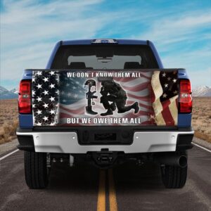 Veteran Tailgate Wrap, We Don’t Know Them…