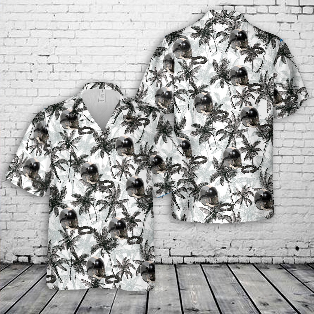 Air Force Aloha Shirt, US Air Force HGU-55P Fighter Pilot Helmet W Oxygen Mask Hawaiian Shirt Air Force Aloha Shirt, US Air Force HGU-55P Fighter Pilot Helmet W Oxygen Mask Hawaiian Shirt