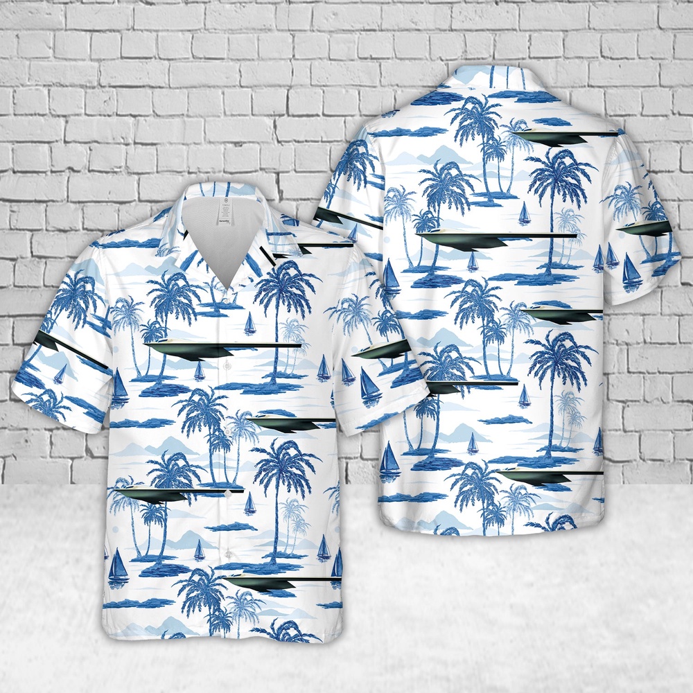 Air Force Aloha Shirt, US Air Force Northrop Grumman B-21 Raider Hawaiian Shirt Air Force Aloha Shirt, US Air Force Northrop Grumman B-21 Raider Hawaiian Shirt