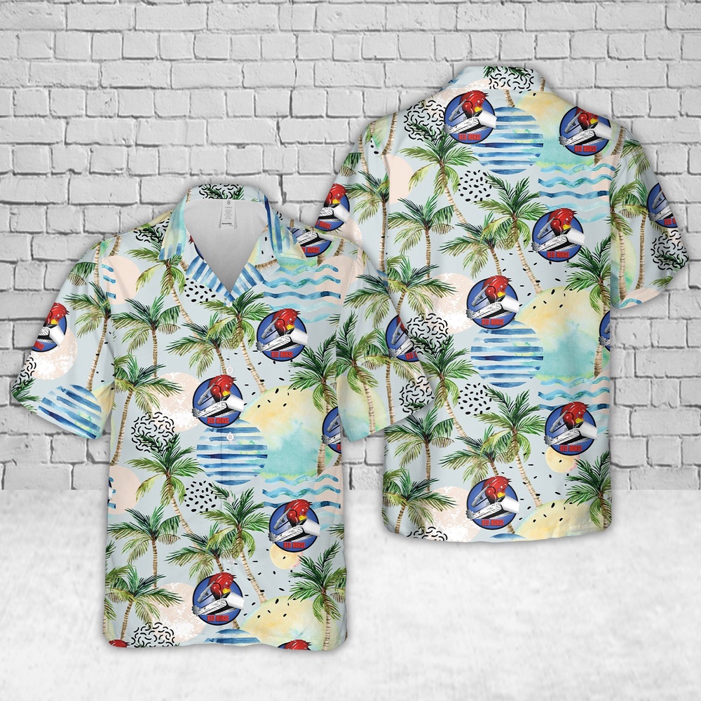 Air Force Aloha Shirt, US Air Force Rapid Engineer Deployable Heavy Operational Repair Squadron Engineer (RED HORSE) Hawaiian Shirt Air Force Aloha Shirt, US Air Force Rapid Engineer Deployable Heavy Operational Repair Squadron Engineer (RED HORSE) Hawaiian Shirt