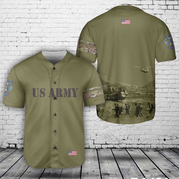 Army Jersey, US Army 1509th ABCT Vicenza Italy 1980 Paratroopers Baseball Jersey