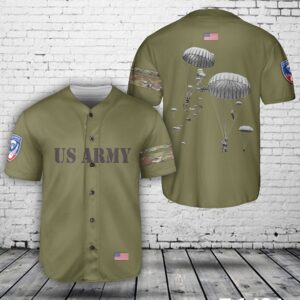 Army Jersey, US Army Paratroopers 187th Infantry…