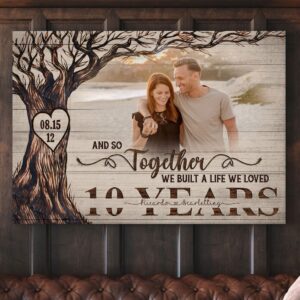 Canvas Prints Valentine s Day Personalized Wife Husband A Life We Loved 10th Anniversary Canvas Couple Lovers Wall Art 1 yrl47h.jpg