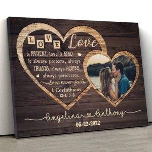 Canvas Prints Valentine’s Day, Personalized Wife Husband…