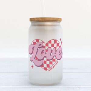 Frosted Glass Can, Love Is All You…