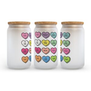 Frosted Glass Can Valentine Gift Anti Valentine s Day Conversation Hearts Frosted Glass Can Tumbler 2 xwdssu.jpg