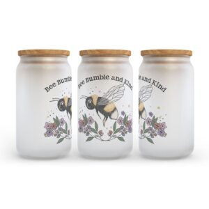 Frosted Glass Can Valentine Gift Be Bumble And Kind Frosted Glass Can Tumbler 2 egnonk.jpg