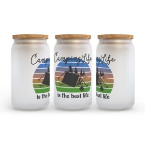 Frosted Glass Can Valentine Gift Camping Life is the Best Life Frosted Glass Can Tumbler 2 baiddn.jpg