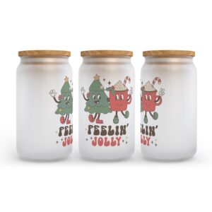 Frosted Glass Can Valentine Gift Feeling Jolly Retro Christmas Frosted Glass Can Tumbler 2 hsw9rw.jpg