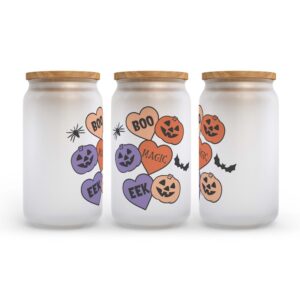 Frosted Glass Can Valentine Gift Halloween Magic Pumpkins Frosted Glass Can Tumbler 2 pbzpmv.jpg