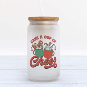 Frosted Glass Can, Valentine Gift, Have a…