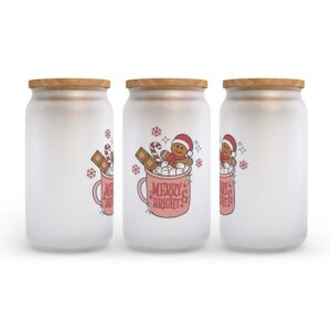 Frosted Glass Can Valentine Gift Merry and Bright Gingerbread Man Christmas Frosted Glass Can Tumbler 2 zuukxx.jpg