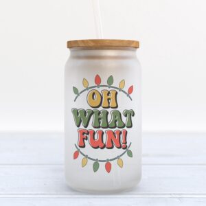 Frosted Glass Can, Valentine Gift, Oh What…