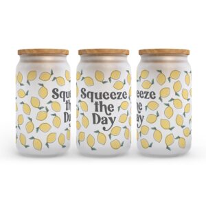 Frosted Glass Can Valentine Gift Squeeze the Day Lemon Frosted Glass Can Tumbler 2 wmqtuj.jpg