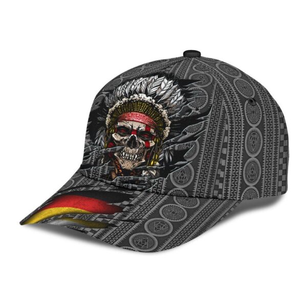 Native American Baseball Cap, Aboriginal Skull Native American Baseball Cap, Native American Hat