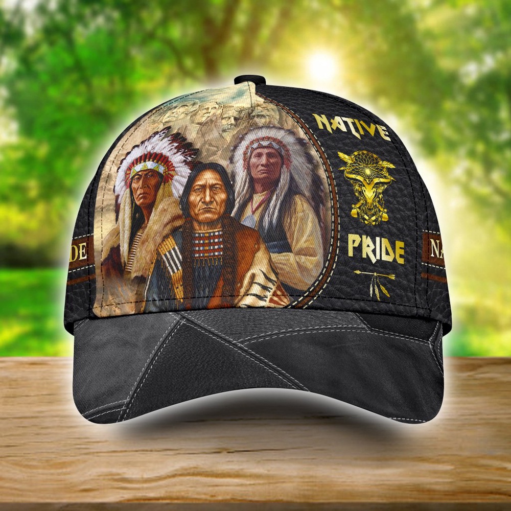 Native American Baseball Cap, Aborigines Native American Baseball Cap, Native American Hat