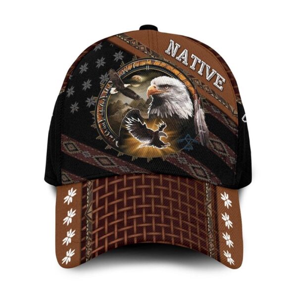 Native American Baseball Cap, Eagle Pride Native American Baseball Cap, Native American Hat