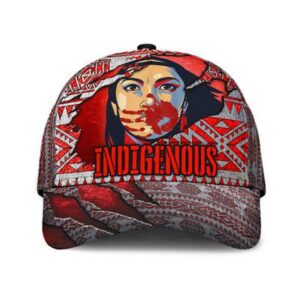 Native American Baseball Cap, Indigenous Girl Native…