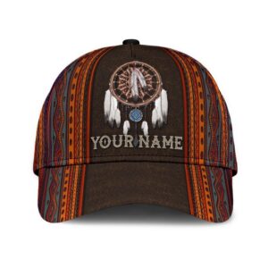 Native American Baseball Cap Personalized Dream Feathers Native American Baseball Cap Native American Hat 1 z8ih5u.jpg