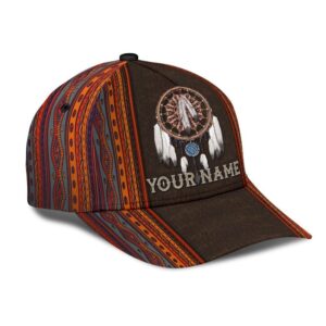 Native American Baseball Cap Personalized Dream Feathers Native American Baseball Cap Native American Hat 2 fuqlro.jpg