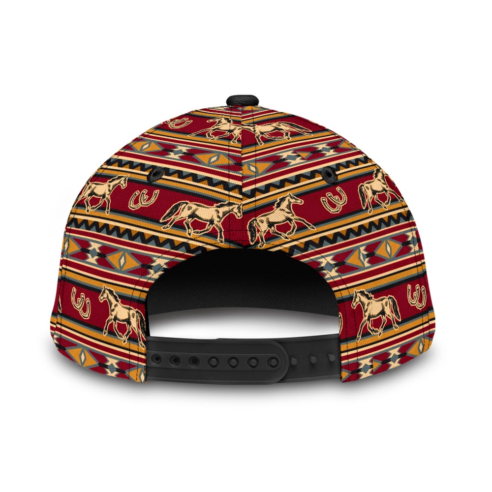 Native American Baseball Cap, The Horse Native American Baseball Cap, Native American Hat