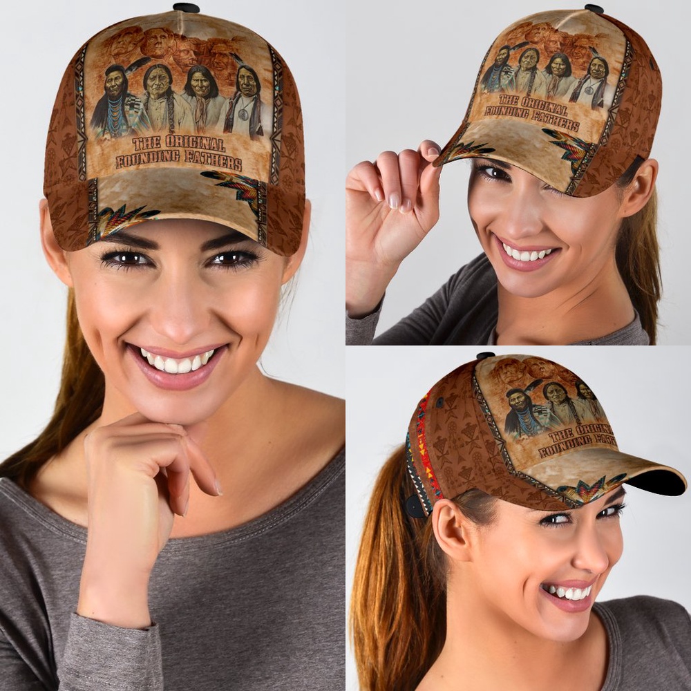 Native American Baseball Cap, The Original Native American All Over Printed Baseball Cap, Native American Hat