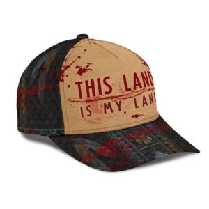 Native American Baseball Cap This Land Is My Land Native American Baseball Cap Native American Hat 2 r7jvvz.jpg