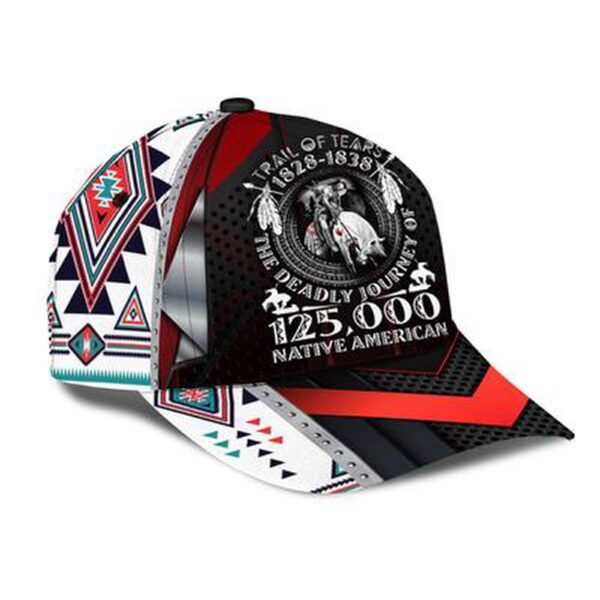 Native American Baseball Cap, Trail Of Tears Native American Baseball Cap, Native American Hat
