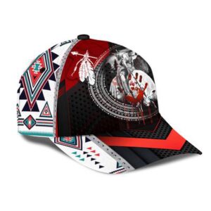 Native American Baseball Cap Warrior Red Hand Native American Baseball Cap Native American Hat 4 o9l8ii.jpg