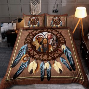 Native American Bedding Set, Aboriginal Dream Native…
