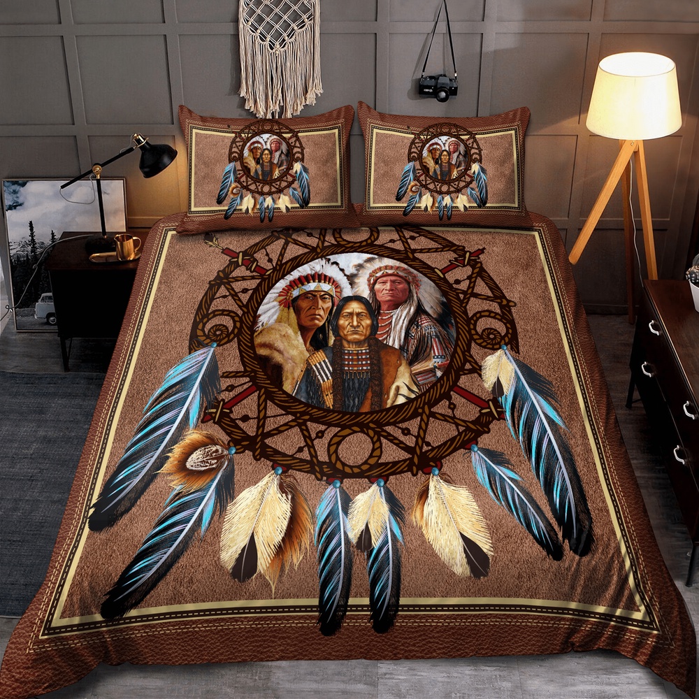 Native American Bedding Set, Aboriginal Dream Native American Bedding Set, Native Bed Set