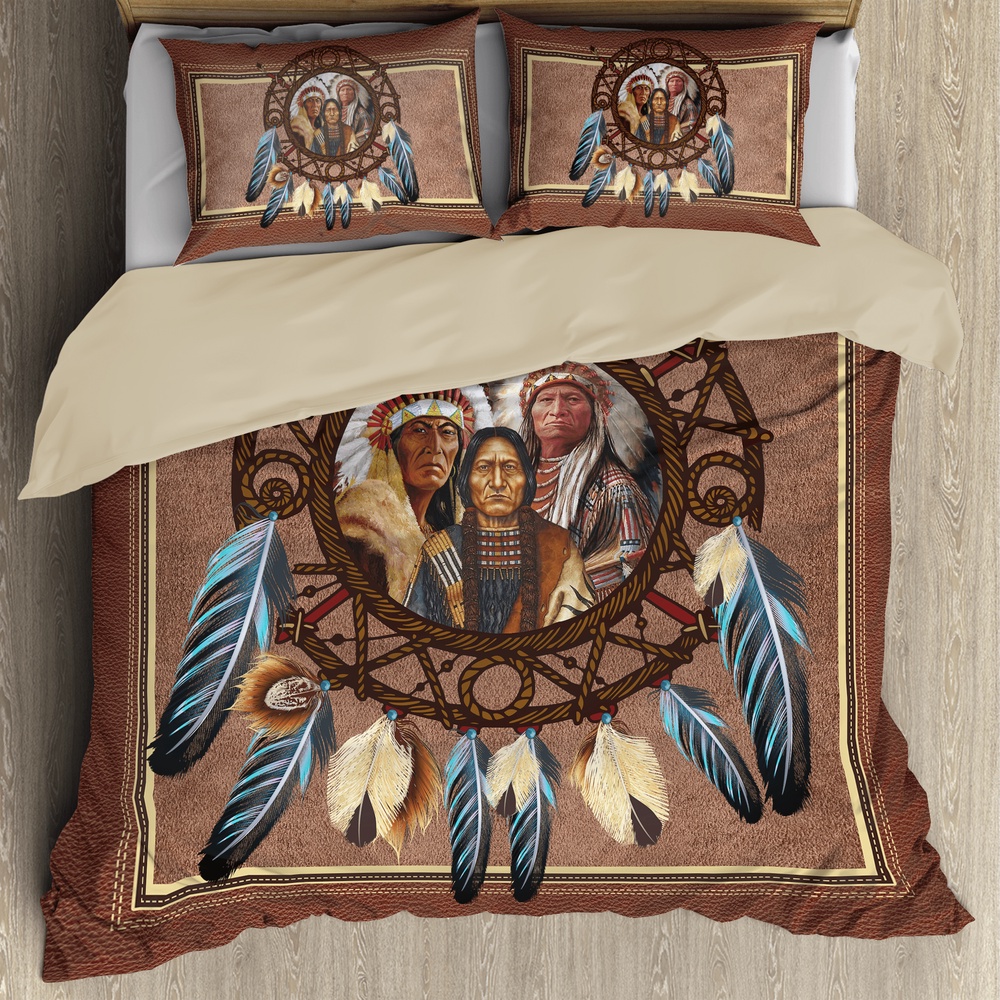 Native American Bedding Set, Aboriginal Dream Native American Bedding Set, Native Bed Set