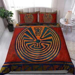 Native American Bedding Set Aboriginal Motifs Native American Bedding Set Native Bed Set 3 fpdwri.jpg